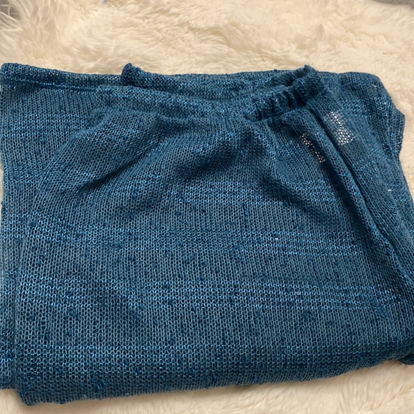 South Beach lace beach pants in mid blue - Size 10 - Picture 7 of 8